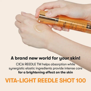 VT VITA - LIGHT REEDLE SHOT 100 - Ser Reedle Shot Cu Vitamina C Pentru Iluminare - skinseen.ro