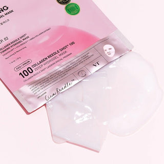 COLLAGEN REEDLE SHOT 100 2 - STEP HYDROGEL MASK - Masca Hidrogel In Doi Pasi Cu Colagen - skinseen.ro
