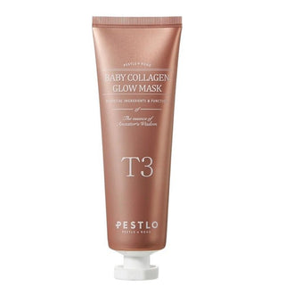 T3 BABY COLLAGEN GLOW MASK - Masca De Fata Peel Off Pentru Glow Instant - skinseen.ro