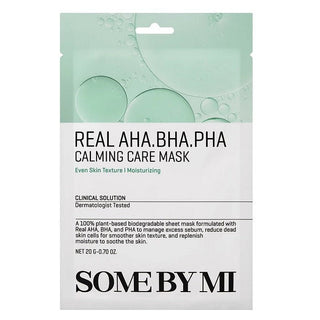 REAL AHA BHA PHA CALMING CARE MASK - Masca Tip Servetel Pentru Exfoliere Delicata - skinseen.ro