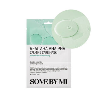 REAL AHA BHA PHA CALMING CARE MASK - Masca Tip Servetel Pentru Exfoliere Delicata - skinseen.ro