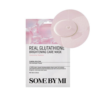 REAL GLUTATHIONE BRIGHTENING CARE MASK - Masca Tip Servetel Pentru Luminozitate - skinseen.ro