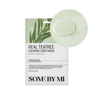 REAL TEATREE CALMING CARE MASK - Masca Tip Servetel Cu Extract De Arbore De Ceai - skinseen.ro