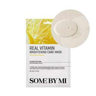REAL VITAMIN BRIGHTENING CARE MASK - Masca Tip Servetel Cu Vitamina C - skinseen.ro