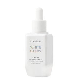WHITE GLOW AMPOULE - Ser Iluminator Cu Glutation, Niacinamida Si Vitamina C Pentru Pete Pigmentare Si Luminozitate