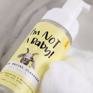KIDS FACE FACIAL CLEANSER - Spuma Curatare Fata Copii Cu Lapte De Capra - skinseen.ro