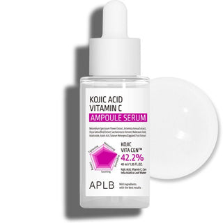 KOJIC ACID VITAMIN C AMPOULE SERUM - Ser Pentru Pete Pigmentare Cu Acid Kojic Si Vitamina C - skinseen.ro