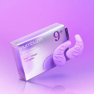 NAD+ COLLAGEN UNDER EYE PATCHES - Set 5 Perechi Patch - uri Hidrogel Pentru Fermitate Si Elasticitate - skinseen.ro