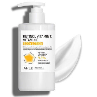 RETINOL VITAMIN C VITAMIN E BODY LOTION- Lotiune De Corp Cu Retinol Pentru Fermitate Si Elasticitate