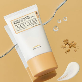 RICE CERAMIDE MOISTURE SUN CREAM - Crema Protectie Solara SPF50 Hidratanta - skinseen.ro