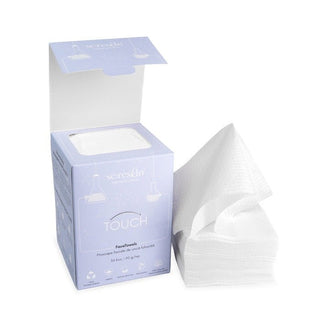 TOUCH FACE TOWELS - Prosoape faciale de unica folosinta (50 buc) - skinseen.ro