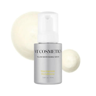 NIACINAMIDE GLUTATHIONE YELLOW MICRO BUBBLE SERUM - Ser Inovator Cu Micro Bule Pentru Uniformizarea Tenului - skinseen.ro