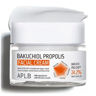 BAKUCHIOL PROPOLIS FACIAL CREAM - Crema De Fata Cu Efect De Fermitate Si Regenerare - skinseen.ro