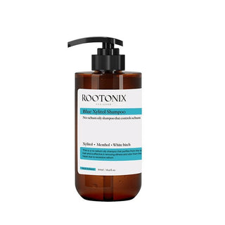 BLUE XYLITOL SHAMPOO - Sampon Delicat Special Formulat Pentru Scalpul Gras - skinseen.ro