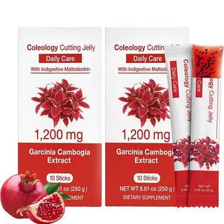 COLEOLOGY CUTTING JELLY - Supliment Alimentar Tip Jeleu Cu Aroma de Rodie - skinseen.ro