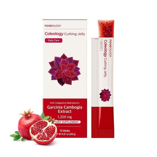 COLEOLOGY CUTTING JELLY - Supliment Alimentar Tip Jeleu Cu Aroma de Rodie - skinseen.ro