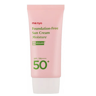 FOUNDATION FREE SUN CREAM SPF50+ PA++++ - Crema De Protectie Solara Pentru Corectarea Nuantei Tenului