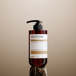 GOLDEN BIOTIN SHAMPOO - Sampon Cu Biotina Si Keratina Pentru Par Subtire Si Fragil - skinseen.ro