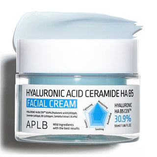 HYALURONIC ACID CERAMIDE HA B5 FACIAL CREAM - Crema Intens Hidratanta Cu Ceramide Si Acid Hialuronic - skinseen.ro