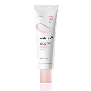 PDRN PINK TONE UP SUN CREAM - Crema De Protectie Solara Cu Efect Tone - Up Roz Si PDRN - skinseen.ro
