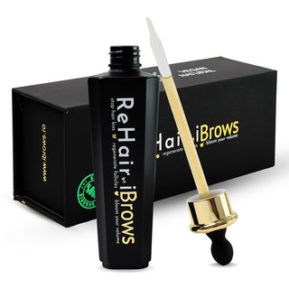 REHAIR BY iBrows - Ser Tratament Leave In 100% Natural Pentru Regenerarea Parului - skinseen.ro