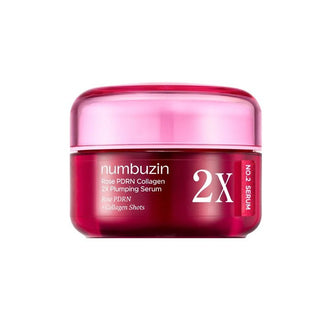 NO.2 ROSE PDRN COLLAGEN 2X PLUMPING SERUM - Ser Cu Textura Jelly Pentru Hidratare Intensa si Volum - skinseen.ro