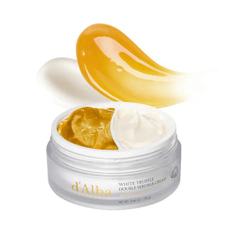 WHITE TRUFFLE DOUBLE SERUM & CREAM - Ser Si Crema 2 In 1 Pentru Hidratare Si Hranire Intensa