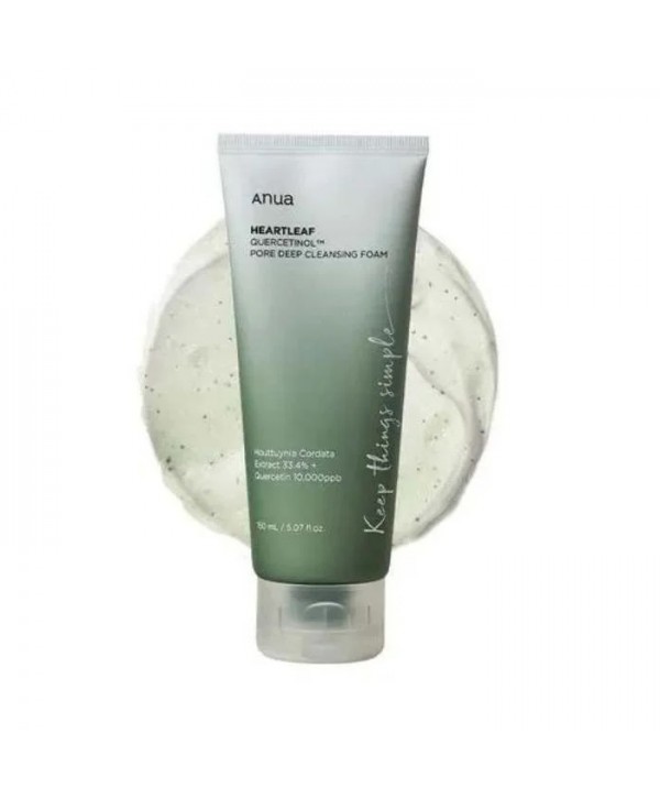  HEARTLEAF QUERCETINOL PORE DEEP CLEANSING FOAM - Skinseen.ro