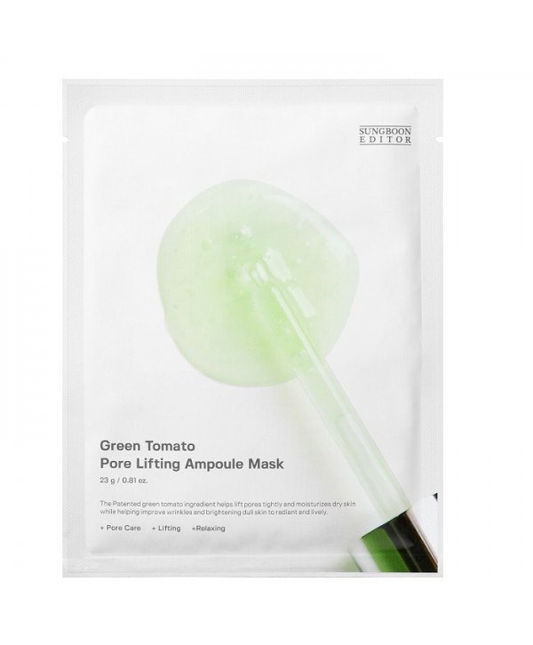 GREEN TOMATO PORE LIFTING AMPOULE MASK - Skinseen.ro