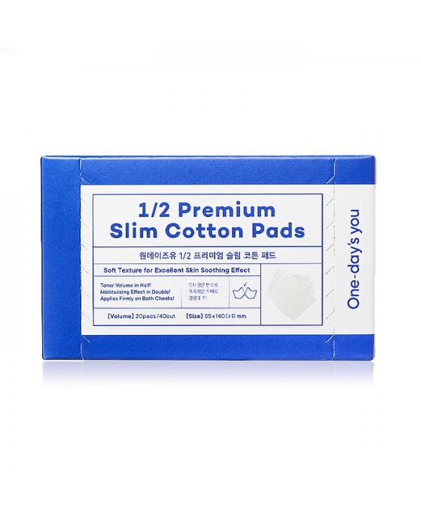 1/2 PREMIUM SLIM COTTON PADS